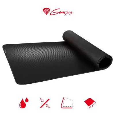 GENESIS CARBON 500 ULTRA WAVE vodoodporna, zaščiteni robovi, 1100x450mm gaming podloga
