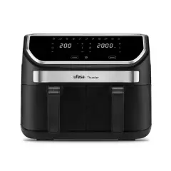 UFESA 9L Thunder 1700W digitalni zračni cvrtnik z dvojno posodo