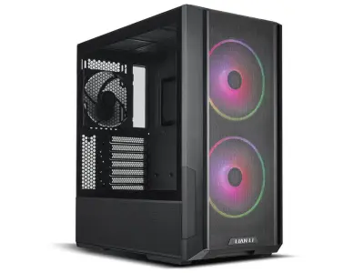 LIAN LI LANCOOL 216 RGB črno ohišje