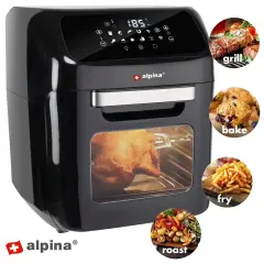 ALPINA Cvrtnik/Friteza - cvrtje in pečenje brez olja, 80% manj maščob, 12L, moč 1800W cvrtnik