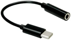 VALUE Adapter USB Type C - 3\,5 mm audio\, ST/BU\, 0\,13 m Value avdio adapter  12.99.3214