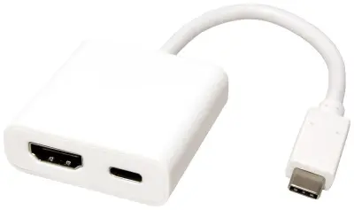 ROLINE Display Adapter USB Type C - HDMI\, + 1x Type C PD\, ST/BU Roline USB 2.0 adapter  12.03.3211 0.10 m