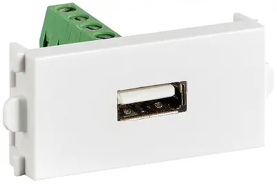 VALUE A/V povezovalni sistem\, USB modul (1x USB 2.0 tip A) Value 25.99.8204  adapter  siva