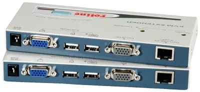 Roline 14.01.3249 USB KVM podaljšek preko omrežnega kabla RJ45 150 m