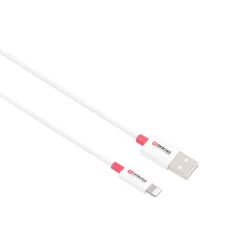 Skross USB kabel USB 2.0 USB-A vtič 1.20 m bela okrogel SKCA0004A-MFI120CN
