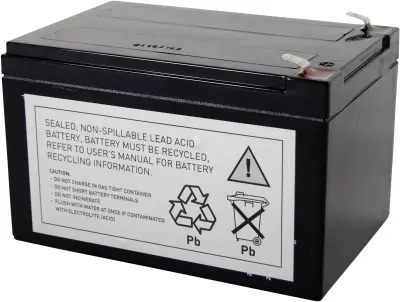 Baterija za UPS Conrad energy nadomešča orig. baterijo RBC4 primerna za model APC62A, BE750-CN, BE750BB, BE750BBX450, BK650MUS, BK650X06, BP500JPNP, B