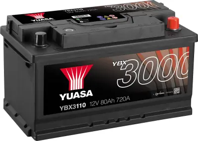 Yuasa SMF YBX3110 avtomobilska baterija 12 V 80 Ah  T1 Uporaba celic 0