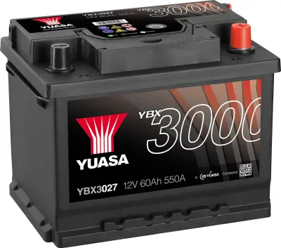 Yuasa SMF YBX3027 avtomobilska baterija  60 Ah  T1 Uporaba celic 0