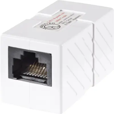 Belkin RJ45 omrežni adapter CAT 5e [1x RJ45 vtičnica - 1x RJ45 vtičnica]  bela