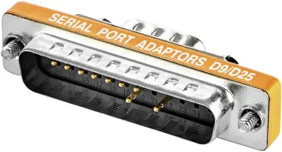 Serijski adapter [1x D-SUB-vtič 9pol. - 1x D-SUB-vtič 25pol.] 0 m oranžen Renkforce