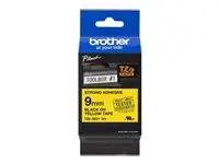 Brother TZES621 Rumen/črn 9mm, trak za PT