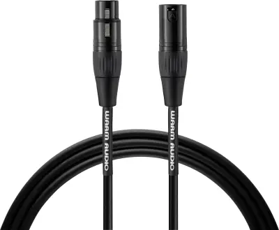 Warm Audio Pro Series XLR priklučni konektor [1x moški konektor XLR - 1x ženski konektor XLR] 4.60 m črna