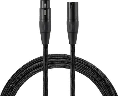 Warm Audio Premier Series XLR priklučni konektor [1x moški konektor XLR - 1x ženski konektor XLR] 0.90 m črna
