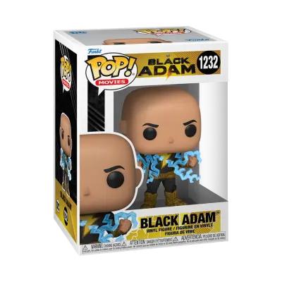 FUNKO POP MOVIES: BLACK ADAM - BLACK ADAM GLOW CHASE figura