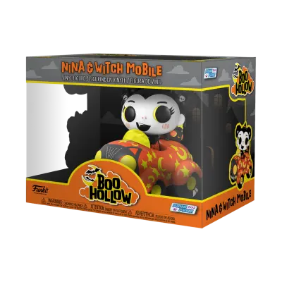 Paka Paka Boo Hollow Nina and Witch Mobile Vinyl Figure