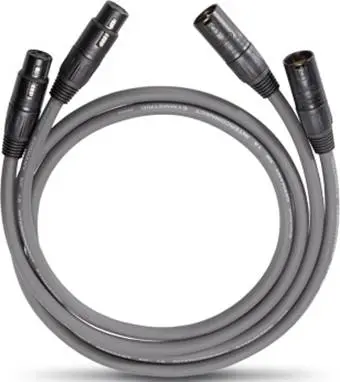 Oehlbach NF 14 Master X XLR priklučni konektor [1x moški konektor XLR - 1x ženski konektor XLR] 0.50 m antracitna