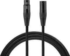 Warm Audio Premier Series XLR priklučni konektor [1x moški konektor XLR - 1x ženski konektor XLR] 6.10 m črna