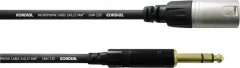 Mikrofonski kabel Cordial\, 6 m\, REAN XLR-M/banana 6\,3 mm\, črne barve