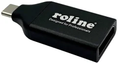 Roline 12.03.3227 USB-C® / DisplayPort adapter  črna