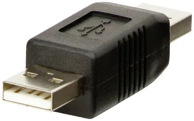 LINDY USB 2.0 adapter [1x moški konektor USB 2.0 tipa A - 1x moški konektor USB 2.0 tipa A]