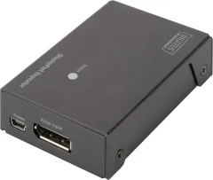 DIGITUS Professional DS-52900 DisplayPort repeater / extender do 20 m (Full HD)\, do 13 m (ločljivost 4K)\, kovinsko ohišje\, EQ\, LED DisplayPort podaljšek prek signalnega kabla Digitus DS-