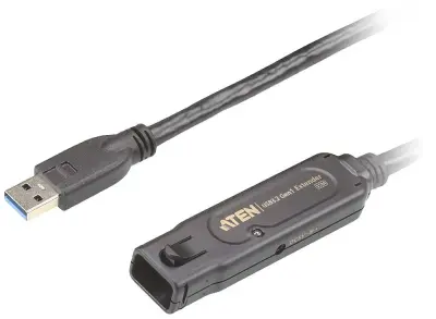 ATEN UE3315A USB 3.2 Gen 1 podaljšek 15m ATEN KVM podaljšek  15.00 m črna