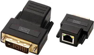 DVI podaljšek preko omrežnega kabla RJ45 75 m 1920 x 1200 pikslov Digitus DVI Extender na CAT5