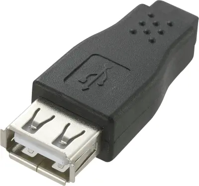 Renkforce USB 2.0 adapter [1x ženski konektor USB 2.0 tipa A - 1x ženski konektor USB 2.0 tipa mini B] RF-4780816 0.00 m