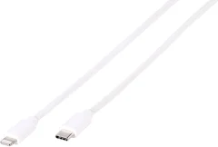 Vivanco USB 2.0 adapter [1x moški konektor USB-C® - 1x moški konektor Apple dock lightning] LIGHTNVVUSBC20W 2.00 m