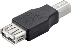 Renkforce USB 2.0 adapter [1x ženski konektor USB 2.0 tipa a - 1x moški konektor USB 2.0 tipa B] RF-4613072