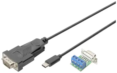 Digitus USB 2.0 adapter [1x USB\, moški konektor USB 2.0 tipa C\, moški konektor USB-C® - 1x RS485 vtič]  100 cm