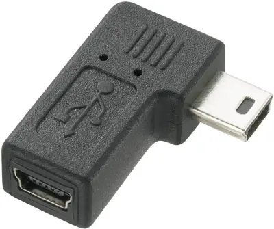 Renkforce USB 2.0 adapter [1x moški konektor USB 2.0 tipa mini B - 1x ženski konektor USB 2.0 tipa mini B]