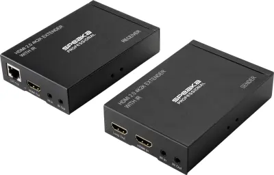 SpeaKa Professional SP-HDE-300 HDMI® razširitev (podaljšanje) preko omrežnega kabla RJ45 60 m