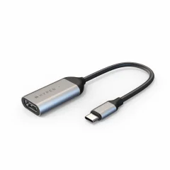 Hyper Drive USB-C na 4K60Hz HDMI adapter srebrn - USB Type C HYPER USB-C® adapter [1x USB-C® - 1x HDMI®] HD425A