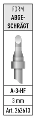Spajkalna konica\, prirezana Stannol A-3-HF vsebuje 1 kos
