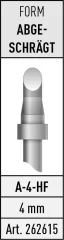 Spajkalna konica\, prirezana Stannol A-4-HF vsebuje 1 kos
