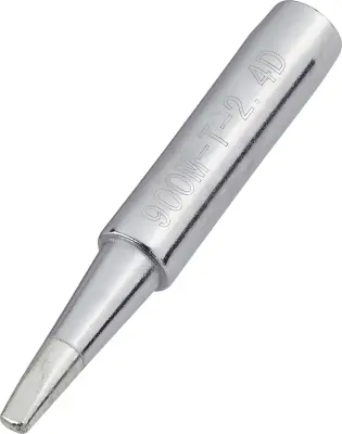 Spajkalna konica v obliki dleta TOOLCRAFT velikost konice 2.4 mm dolžina konice 17 mm vsebina 1 kos