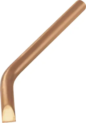 TOOLCRAFT KB-100 spajkalna konica dletasta oblika, ukrivljena Velikost konice 10mm Dolžina konice 145mm Vsebina, količina, vsebina količinskih enot na