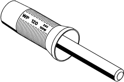 Nadomestna konica v obliki klina Weller WP 120 velikost konice 0.8 mm vsebuje 1 kos