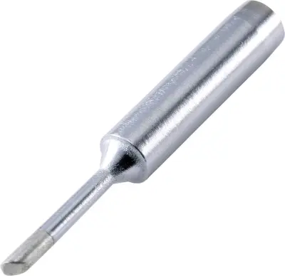 TOOLCRAFT N9-2 spajkalna konica poševno odrezana pod 45° kotom Velikost konice 2mm Dolžina konice 44mm Vsebina, količina, vsebina količinskih enot na