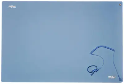 Weller T0051403699 Anti-Static ESD Premium namizna spajkalna podloga z zapestnim trakom in navito vrvico Weller T0051403699 odlagalno stojalo (D x Š)