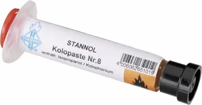 Stannol Nr.8 5CC kolofonija Vsebina 4 g F-SW 32