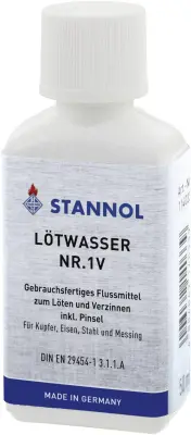 Stannol 114033 spajkalna tekočina Vsebina 50 ml F-SW 12