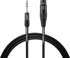 Warm Audio Pro Series inštrumenti priključni kabel [1x 6,3 mm banana moški konektor - 1x 6,3 mm banana moški konektor] 3.00 m črna