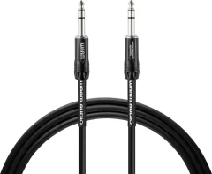 Warm Audio Pro Series klinker priključni kabel [1x 6,3 mm banana moški konektor - 1x 6,3 mm banana moški konektor] 1.50 m črna