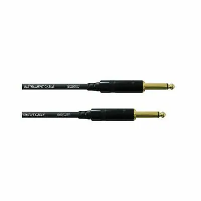 Kabel z banana vtičem Cordial CCI3PP, 3 m, črne barve, banana/banana 6,3 mm