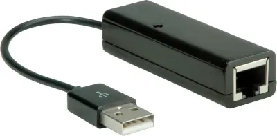 Value USB 2.0 pretvornik [1x moški konektor USB 2.0 tipa A - 1x RJ45 vtičnica]