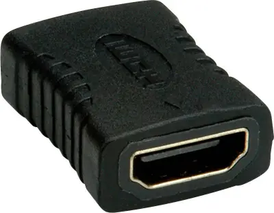 Roline 12.03.3151  adapter [1x ženski konektor HDMI - 1x ženski konektor HDMI] črna