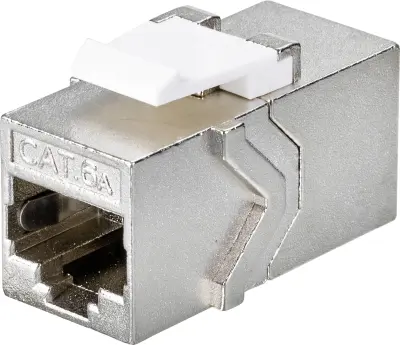 Renkforce RJ45 omrežni adapter CAT 6a STP 500MHz [1x RJ45 vtičnica - 1x RJ45 vtičnica]