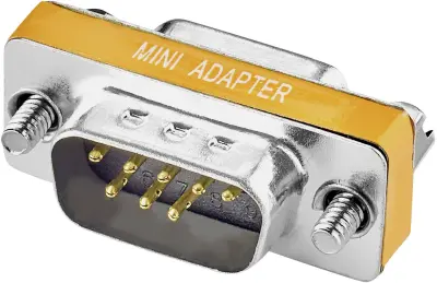 Renkforce serijski adapter [1x 9-polni ženski konektor D-Sub - 1x 8-polni moški konektor D-Sub]  oranžna